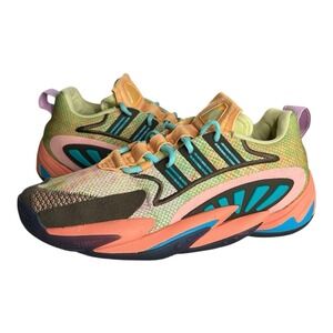 Adidas Pharrell Williams Crazy BYW 2.0 Men's Size 8 Chalk‎ Coral 2020 Sneakers